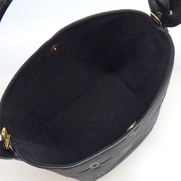 Louis Vuitton Handbag Shoulder Bag All In BB M13480 Black Monogram Empreinte - Picture 5 of 10